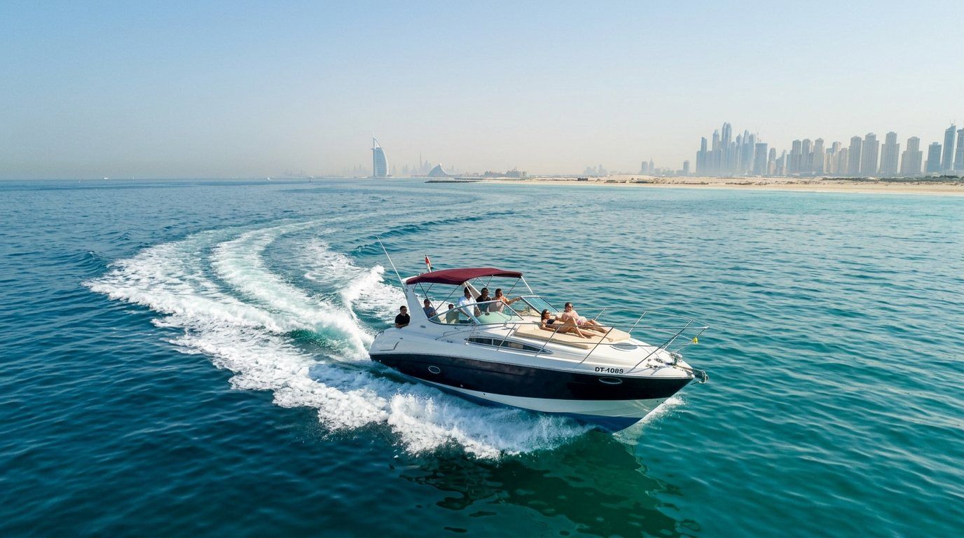 33 ft Yacht Charters in Dubai