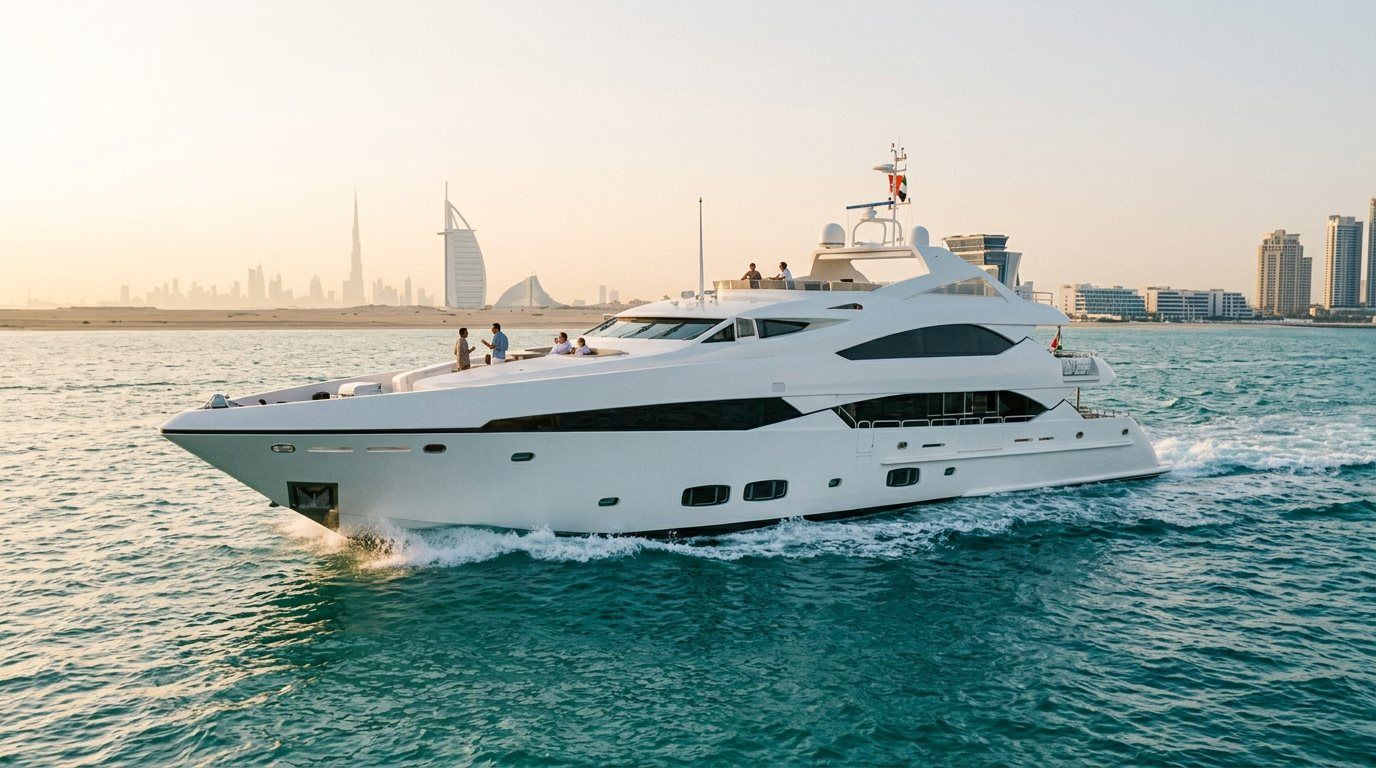 50-100 People Yacht Charter in Dubai