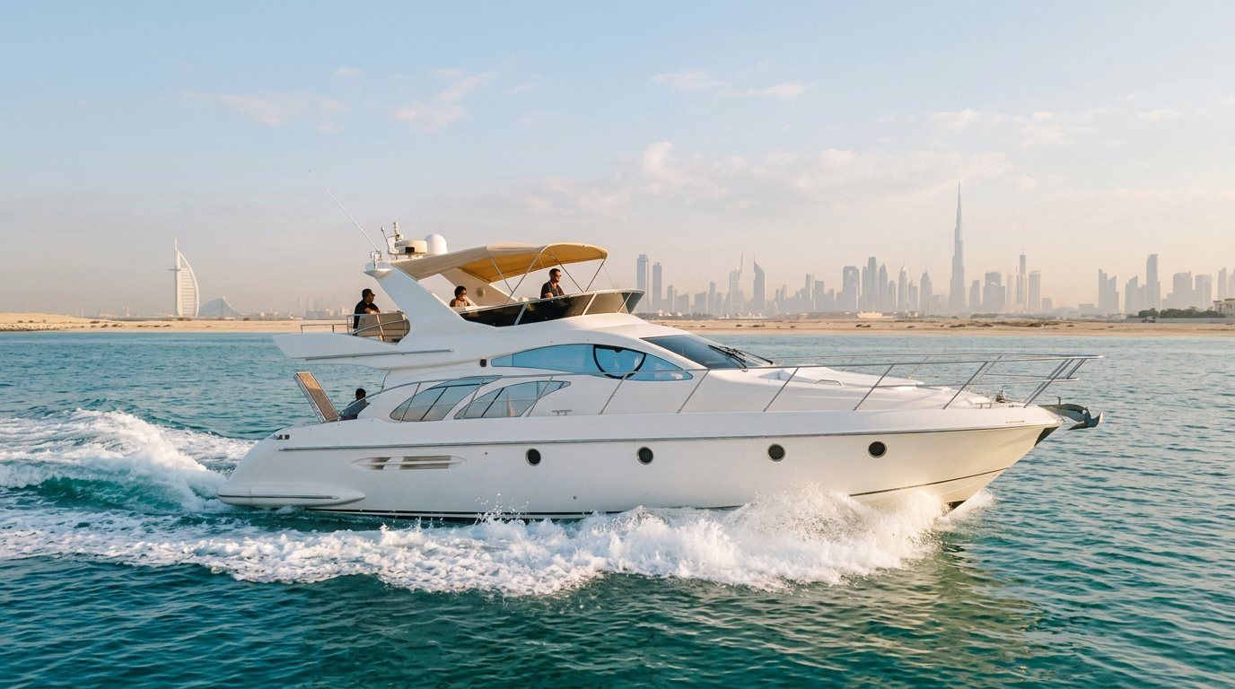 50 ft Yacht Charter in Dubai