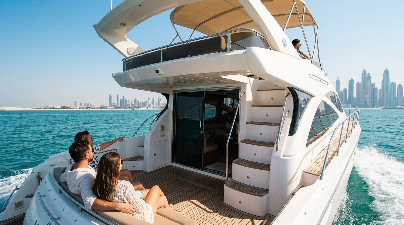 Charter a 48 ft Yacht in Dubai