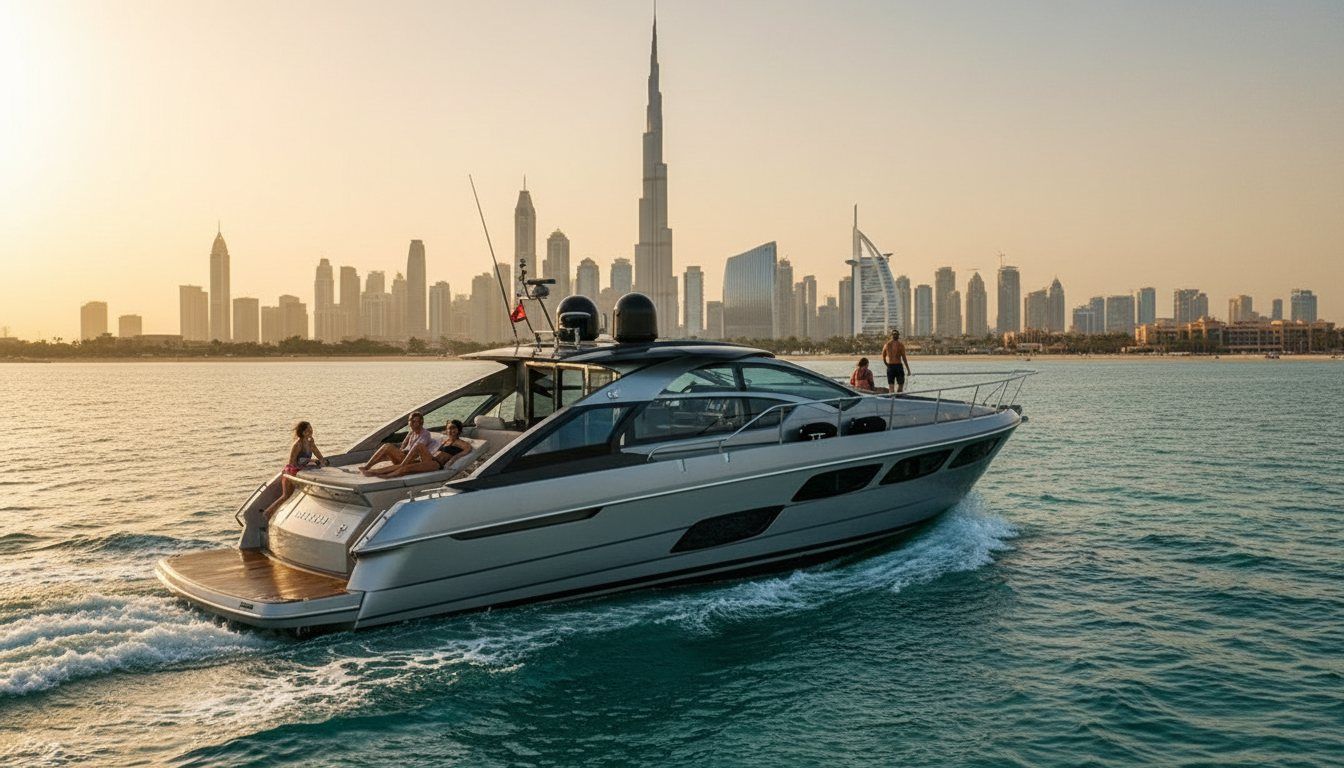 Charter a 52 Feet Yacht in Dubai