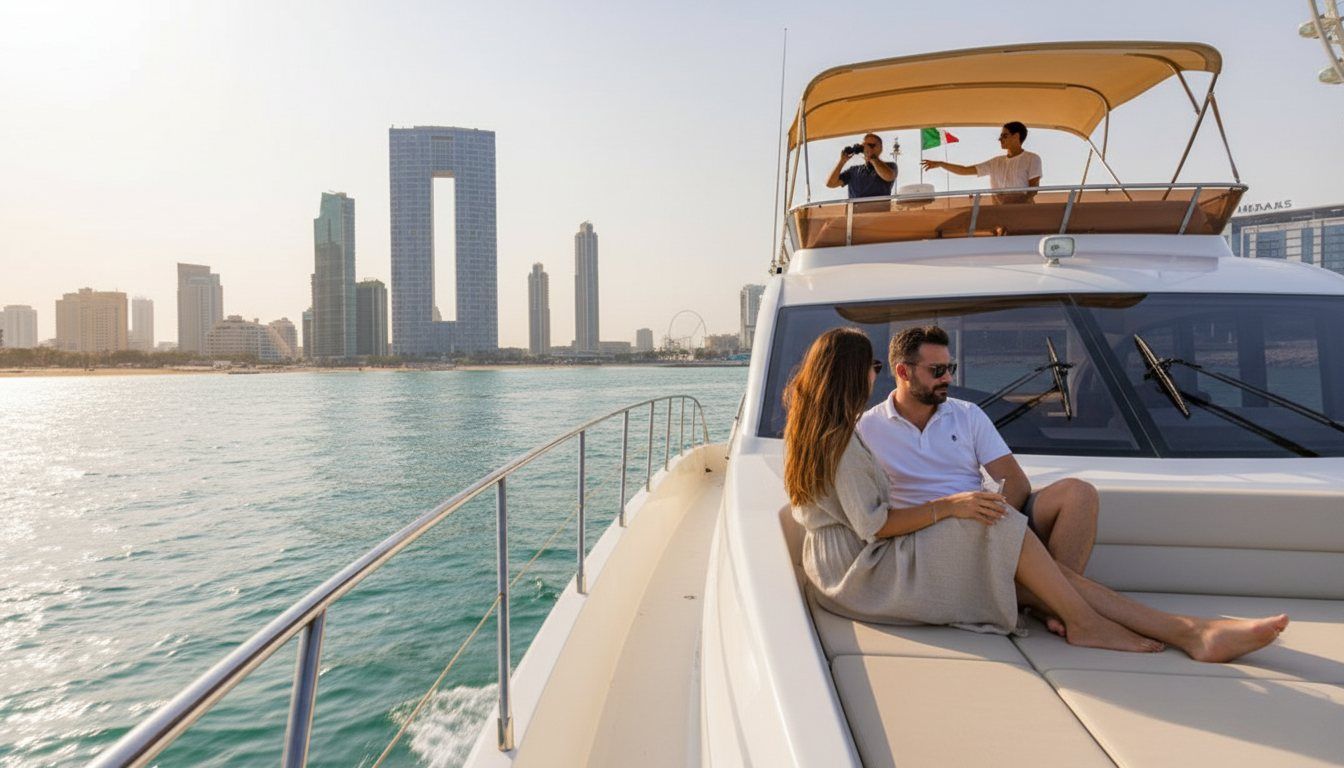 Dubai 55 ft Yacht Rental
