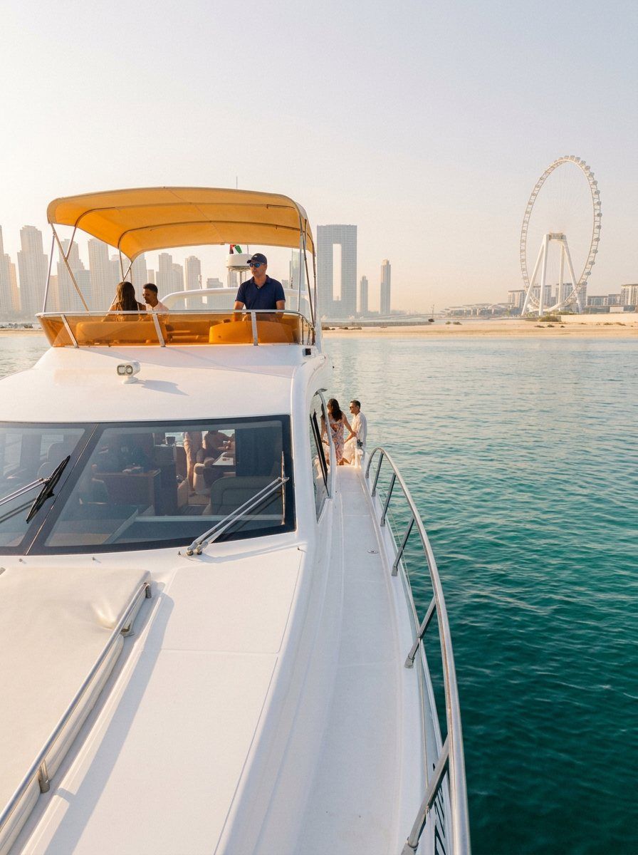 Dubai All Inclusive Yacht Charters
