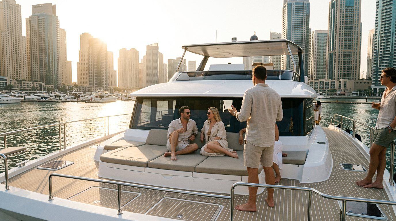JBR Yacht Rental in Dubai