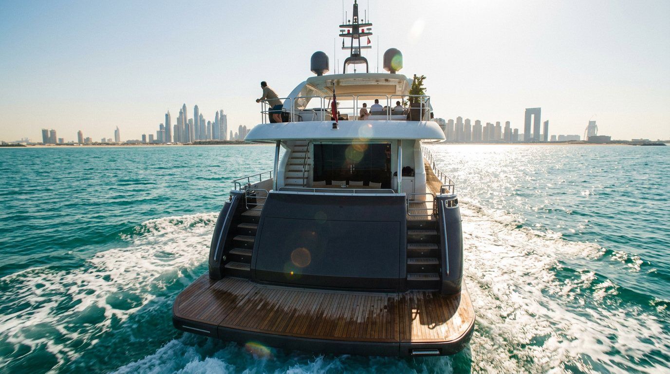 Luxusyacht in Dubai mieten