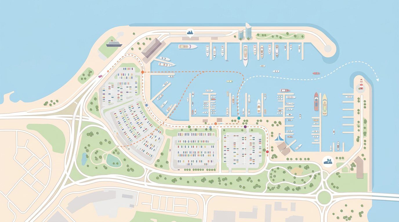 Karte: Kontakt zu Shp Yachts