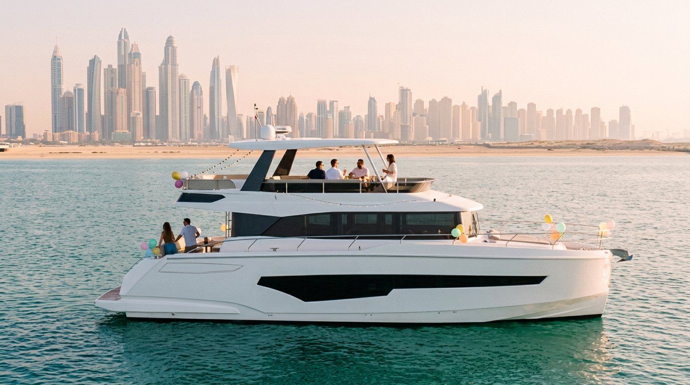 Overnight Yacht Rentals in Dubai
