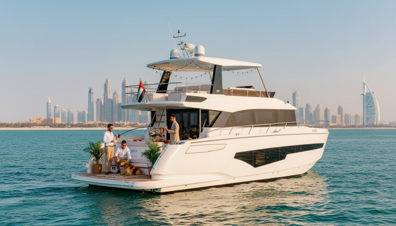 Pet Friendly Yacht Charters in Dubai