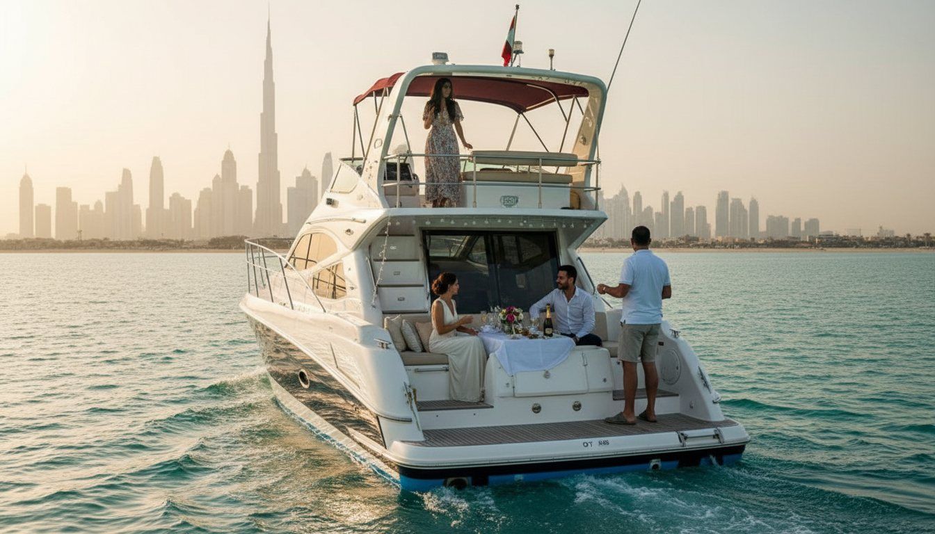 Hochseeangeln in Dubai mit dem Boot