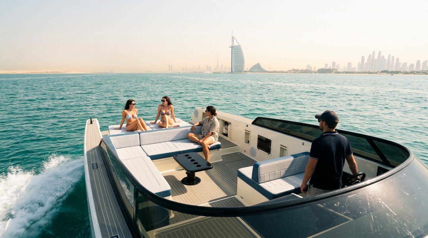Small Boat Rental in Dubai