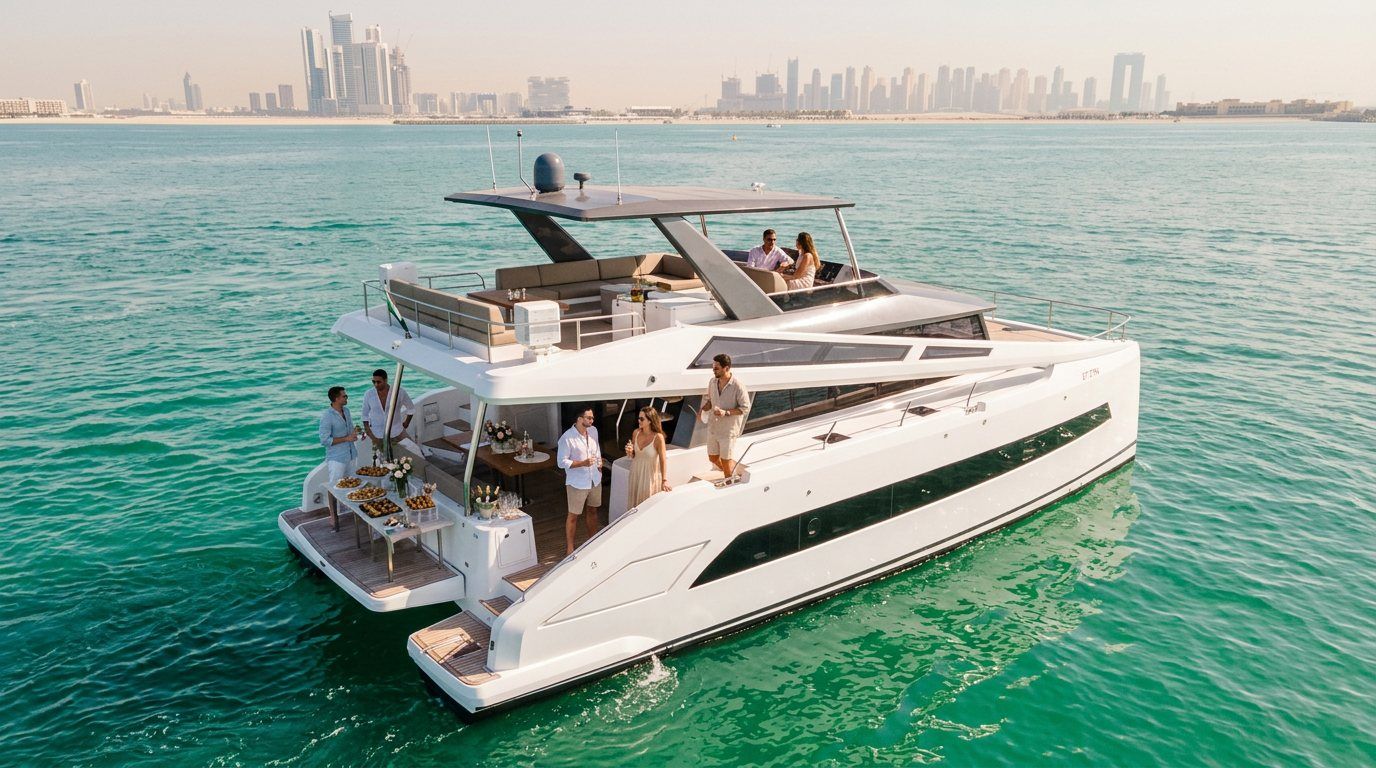 Yacht Party Catering Services in Dubai