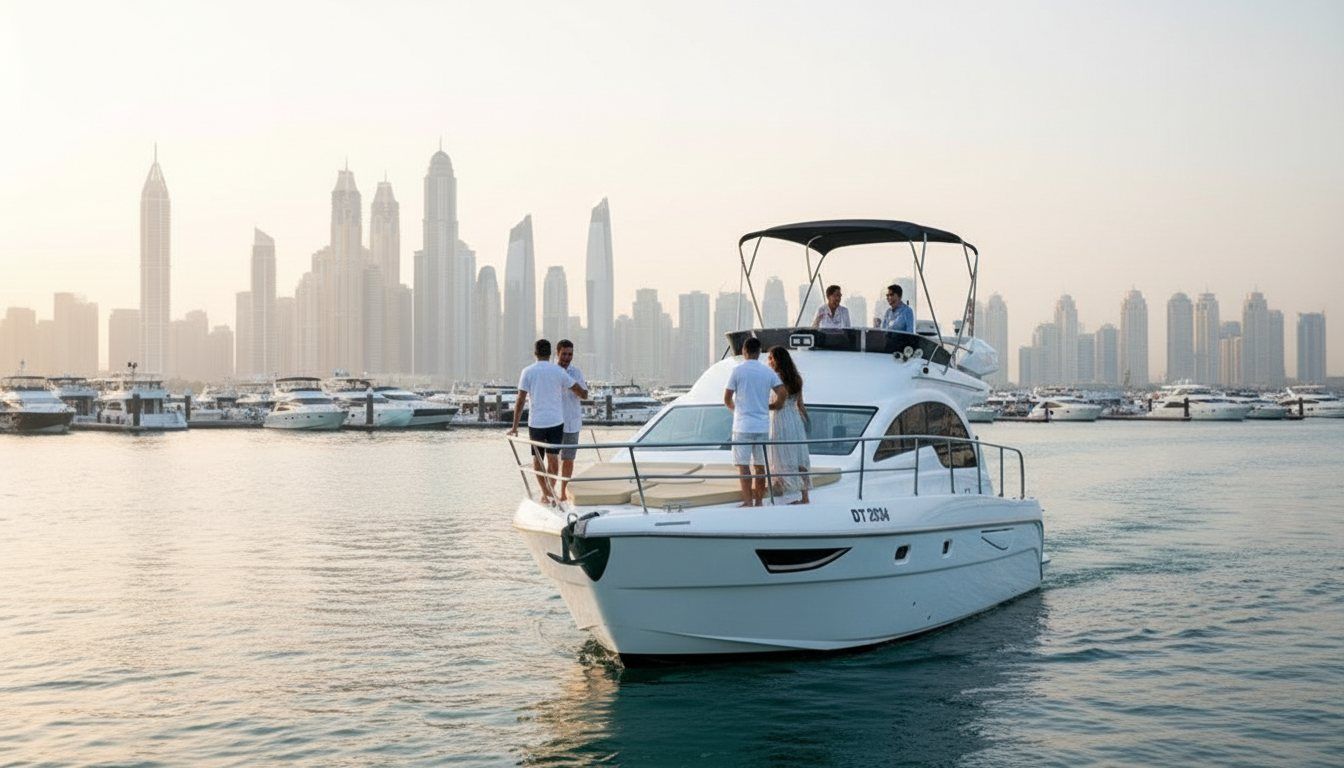 Yacht Rental in Business Bay