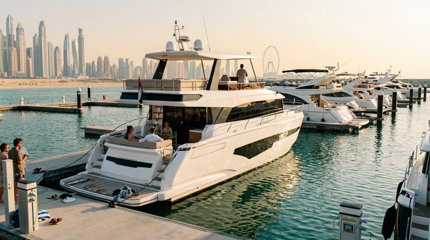 Preise für das Mieten einer Yacht in Dubai
