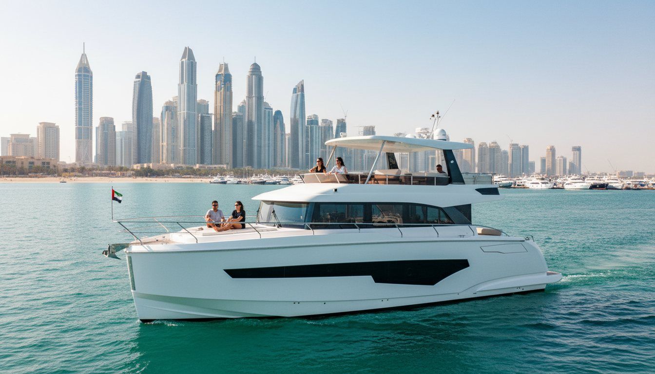 Yachtcharter ab der Dubai Marina
