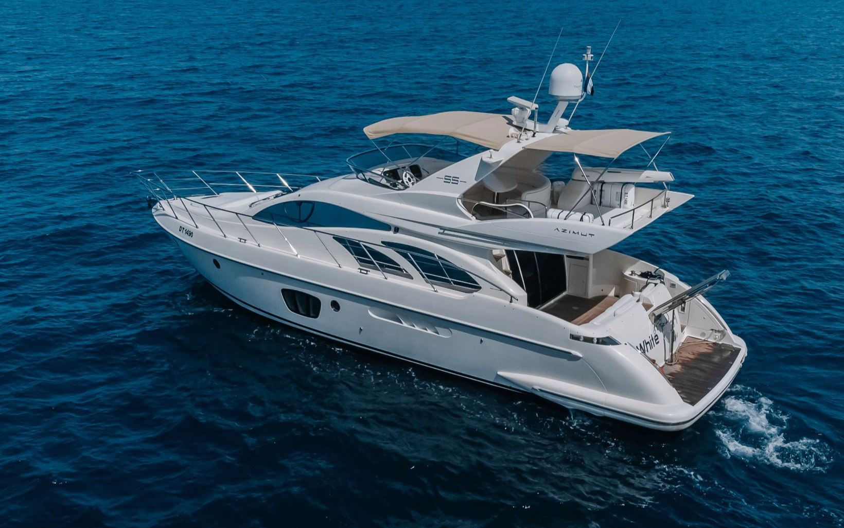Azimut White Pearl zu mieten